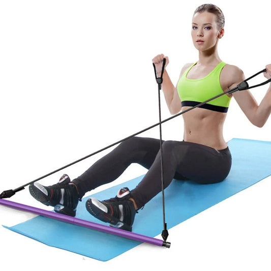 Multifunction Pilates Bar Set – Home Gym Stretch & Strength Trainer